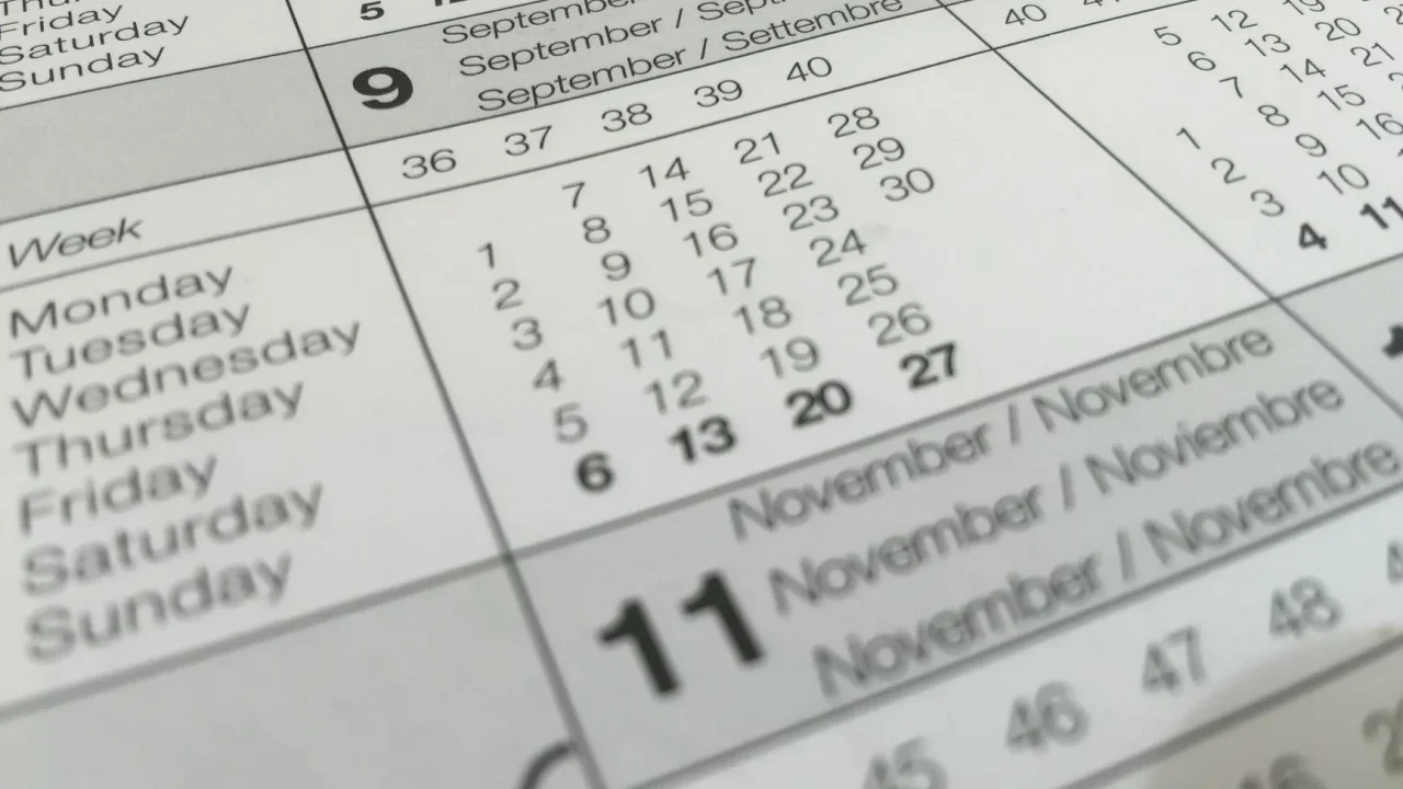 Travel Planner Calendar