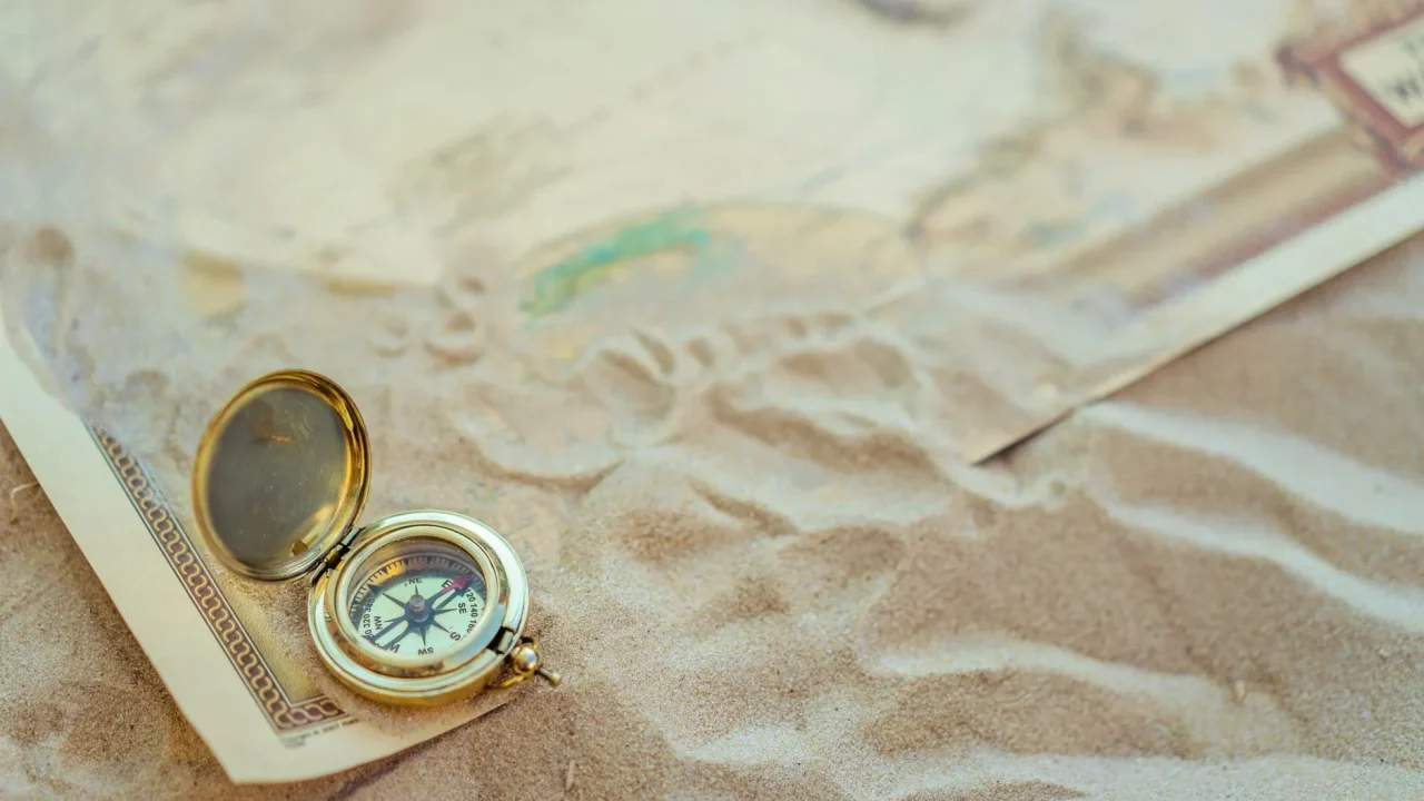 Treasure Map Compass