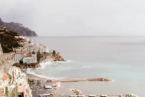 Amalfi Coast Village Scenic Road