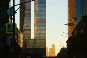 City Skyline Urban Street