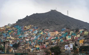 Latin America Mountain Colorful Street