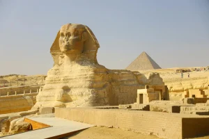 Pyramid Temple Ancient Ruins Sphinx