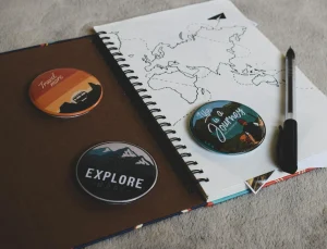 Travel Map Notebook