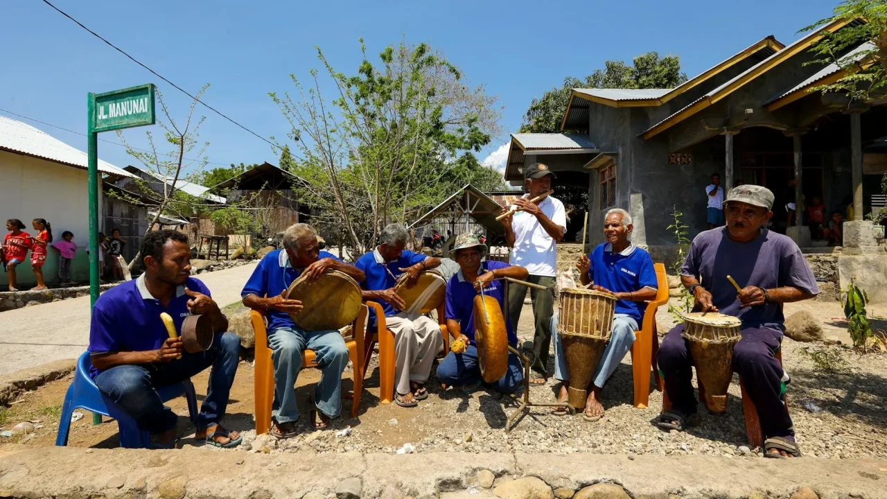 Flores Island Mount Kelimutu Traditional Village