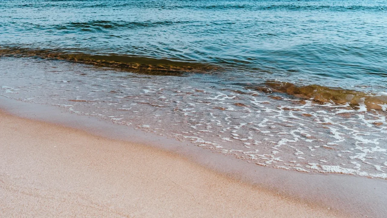 Sandy Beach Clear Ocean