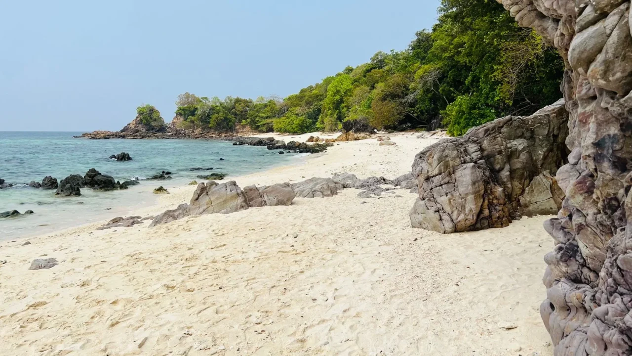 Southeast Asia Map Beach