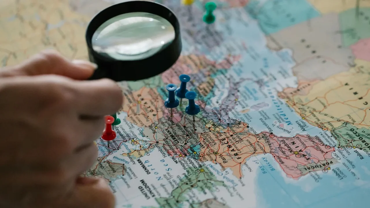 Travel Map Safety Budget