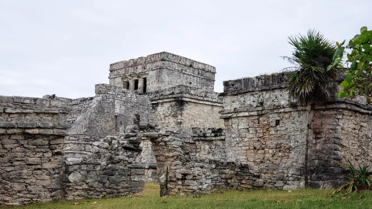 Ancient Ruins Rainforest Colorful City