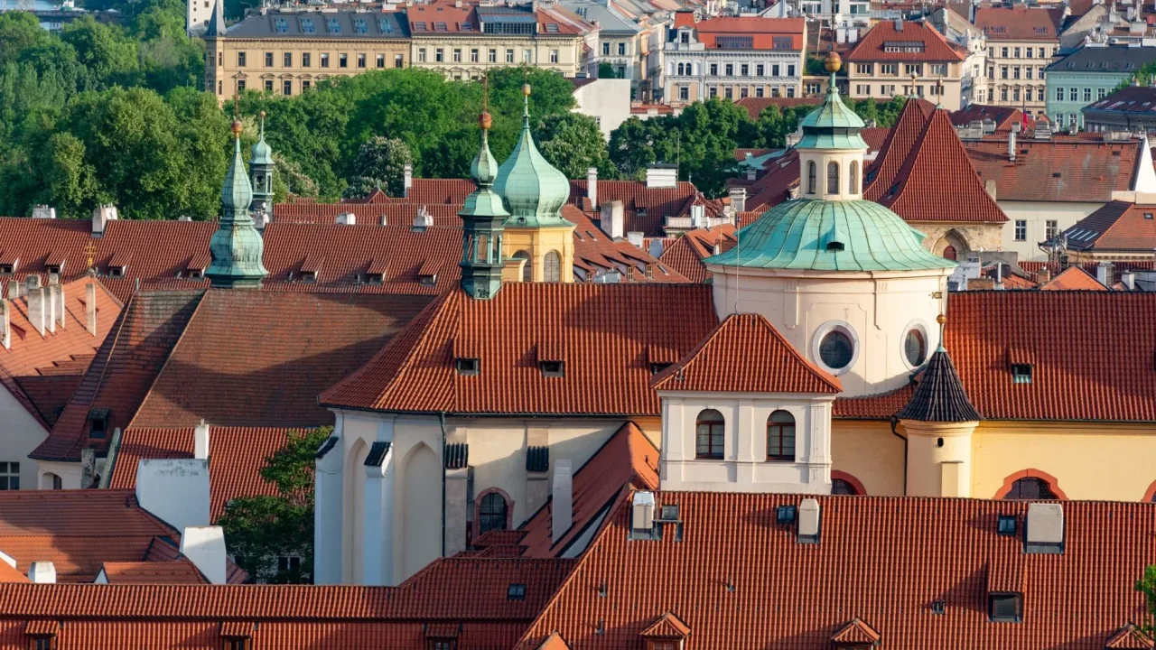 City Skyline Historic Buildings
