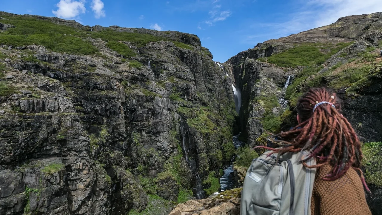 Waterfall Canyon Aurora